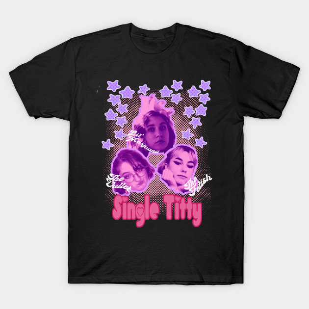 Single Titty Fake Band Tee